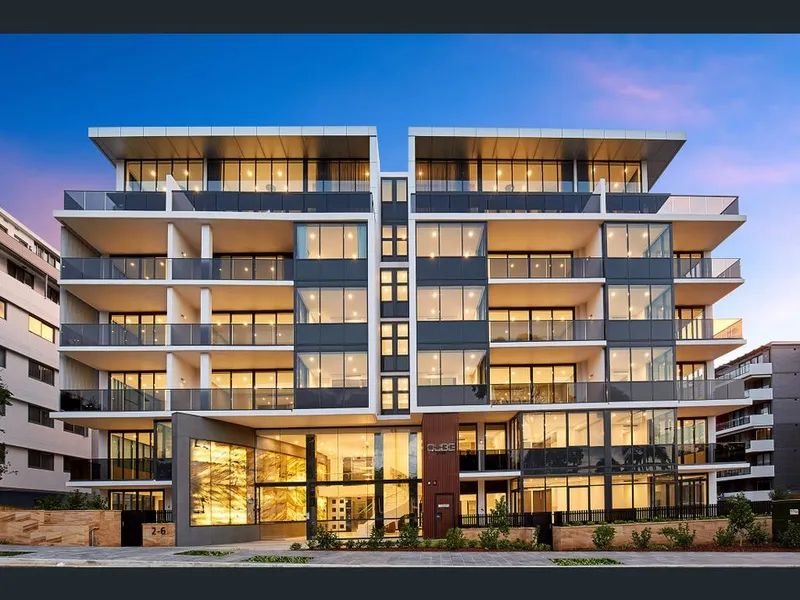 The lifestyle Designer waterside apartment is ready for your inspection. Located in the contemporary stylish complex, with superior quality finishes
