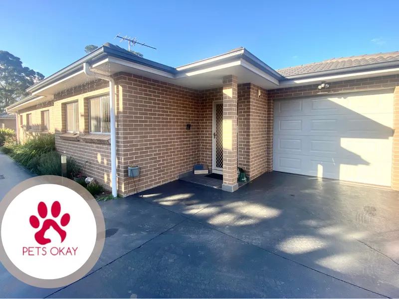 WELL PRESENTED TWO BEDROOM VILLA IS CENTRAL LOCATION