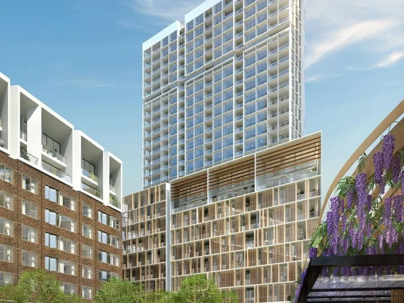 Newly 2 bedroom apartment with parking in “Darling Square”