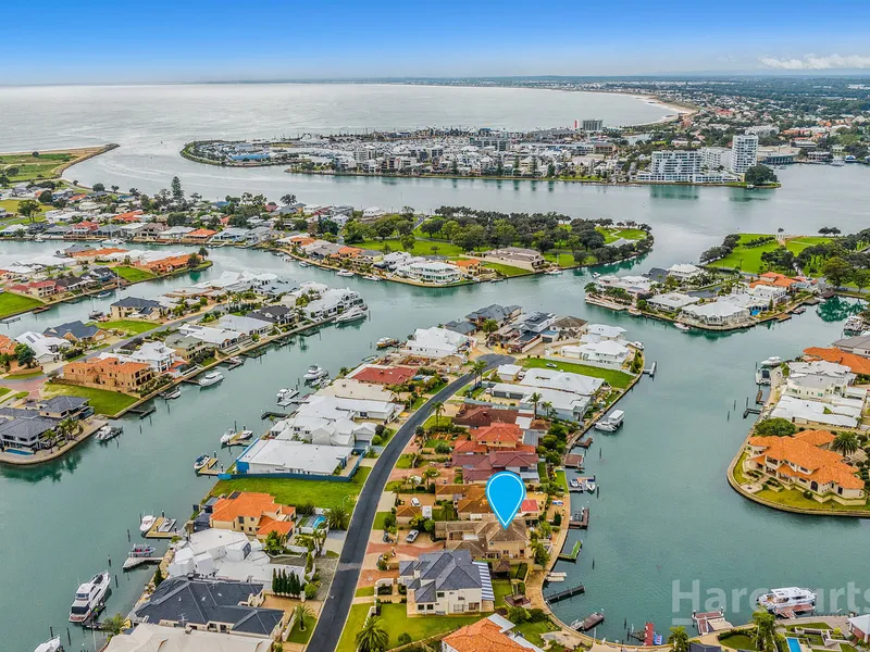 Classic 2 storey canal home in Stage 1 - Port Mandurah!