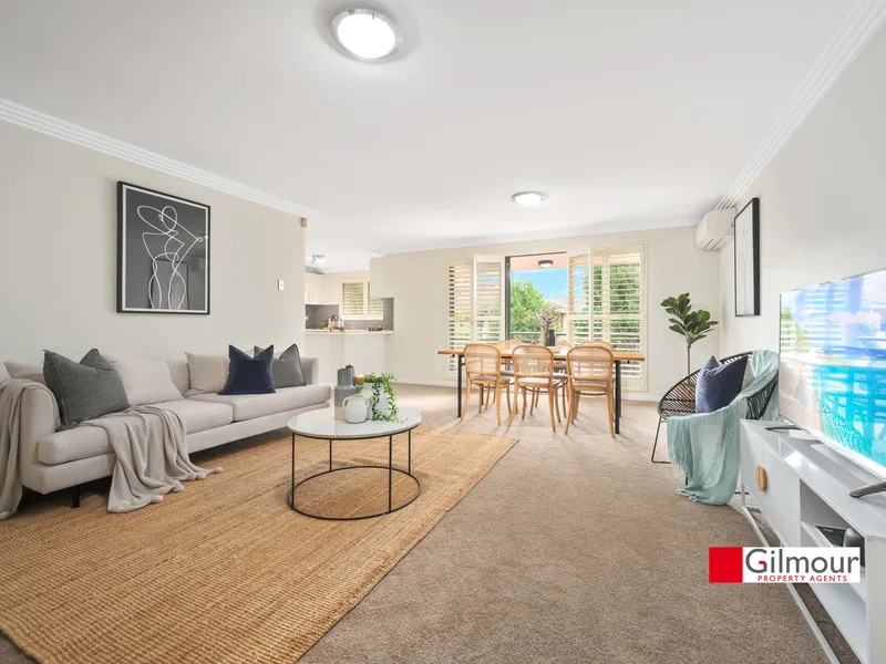 Quiet, Spacious & Perfectly Positioned Top Floor Apartment in the Heart of Castle Hill