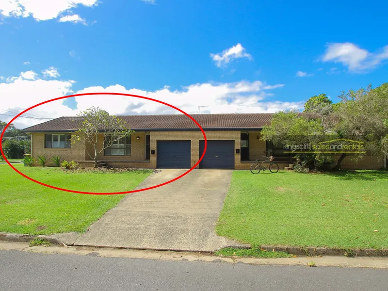 3br duplex with courtyard