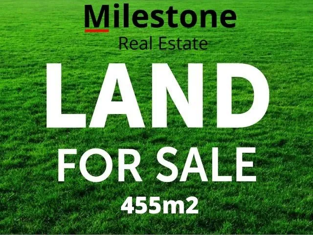 PERFECT LAND FOR YOUR FIRST HOME OR INVESTMENT IN A THRIVING COMMUNITY!!!!
