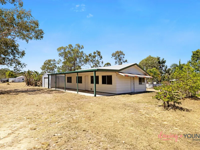 4,500sm with a powered shed