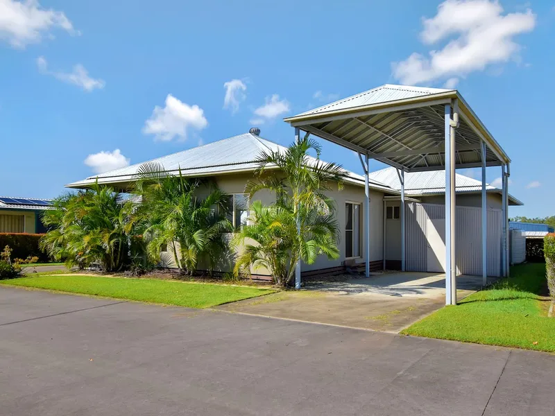 Unique design, tropical style 2 bedroom-2 bathroom designer home with office/utility room.