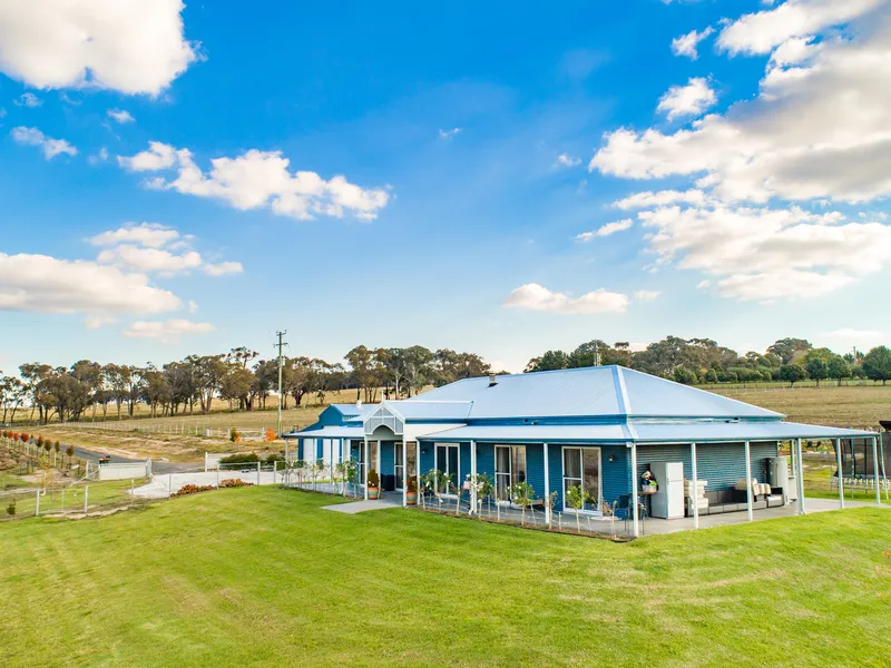 MODERN HOMESTEAD ON A PRODUCTIVE 36 ACRE FARM!