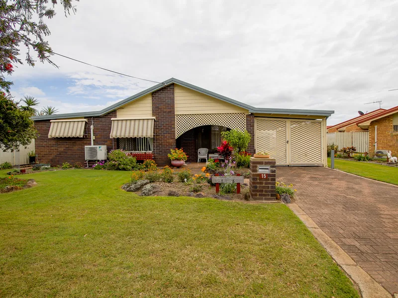 FLOOD FREE BRICK BEAUTY WITH SHED