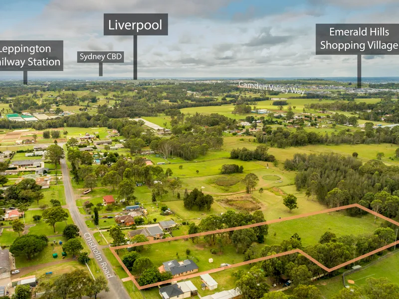 Over 4 Acres Of Prime Flood Free Land - Beautiful Family Home - Potential Subdivision Site (S.T.C.A)