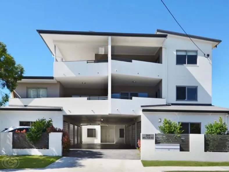 Modern apartment situated at the back of small boutique complex