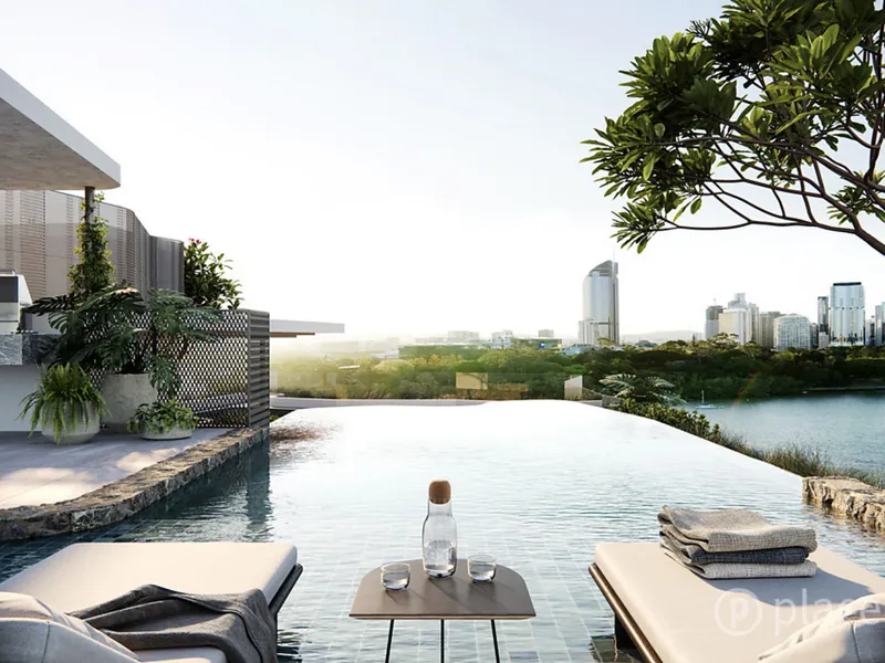 The best views in Brisbane from your luxurious, full-floor residence