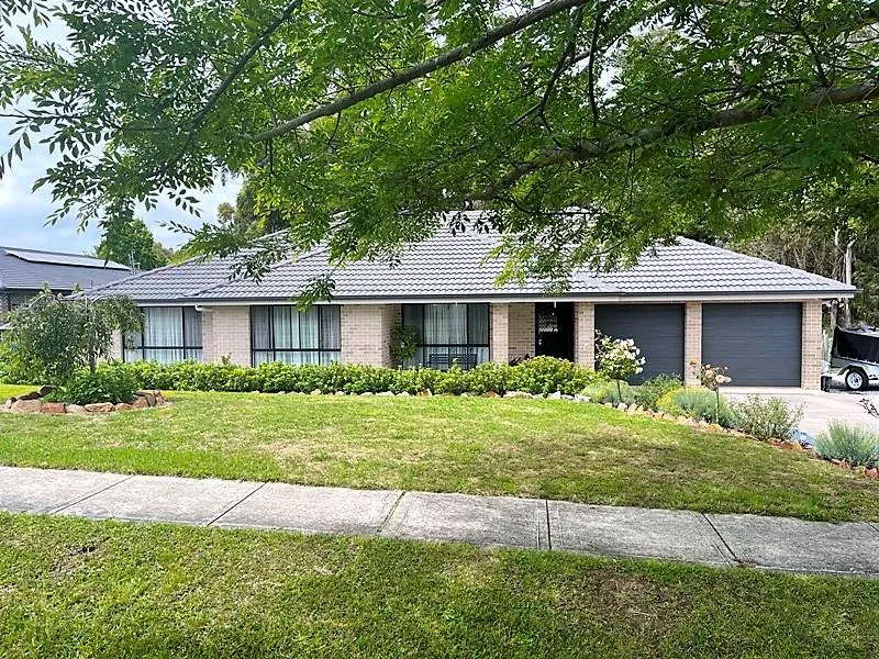 Relaxed, level, family living in the country