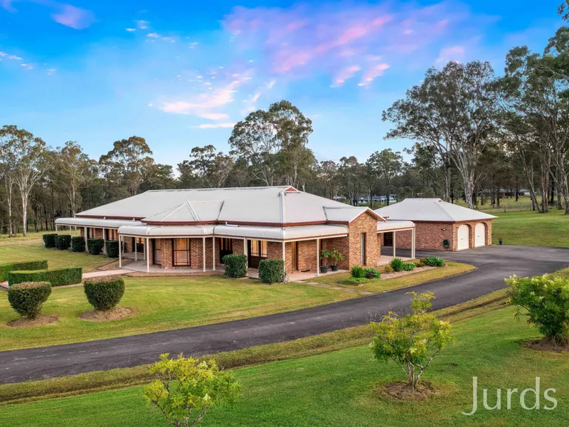 MASTER BUILT HOME AND SHED ON PRIVATE ACREAGE