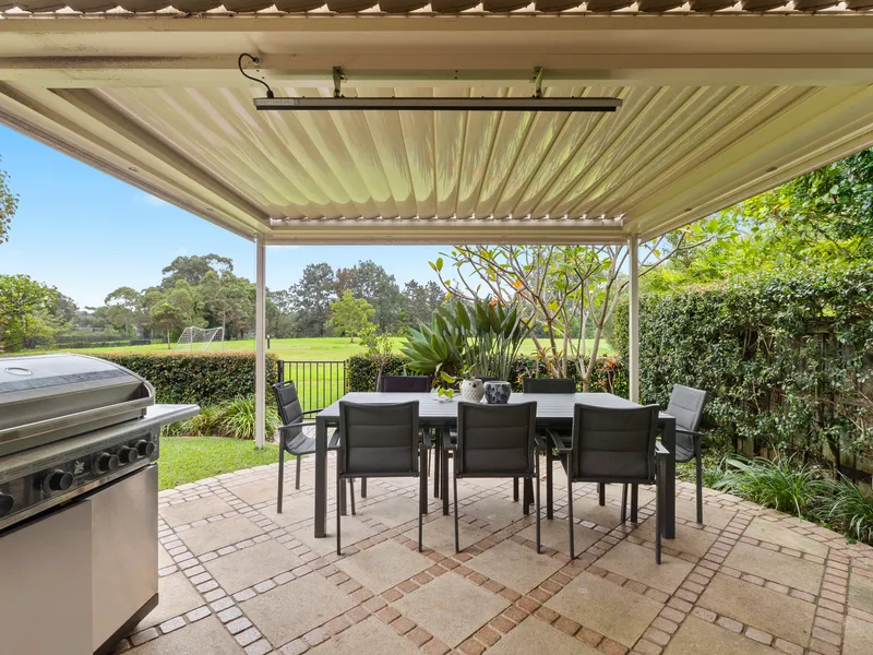 Resort-style living in the coveted Huntley Cove Estate