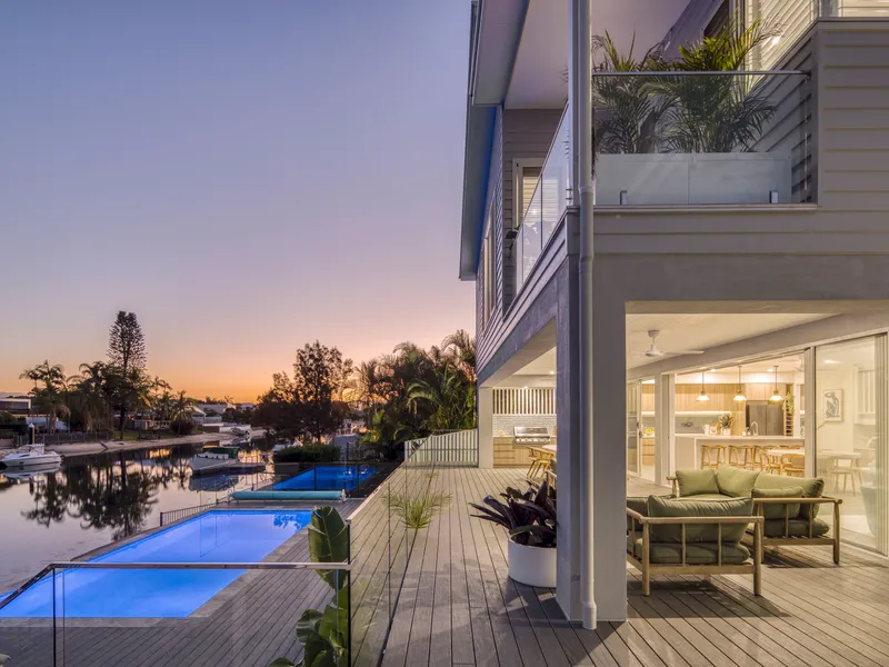 A serene home that fuses together classic design and relaxed coastal charm.