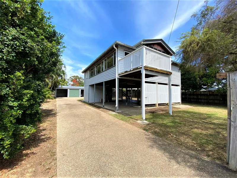 Highset 3 Bedroom Home plus 3 Bay Shed