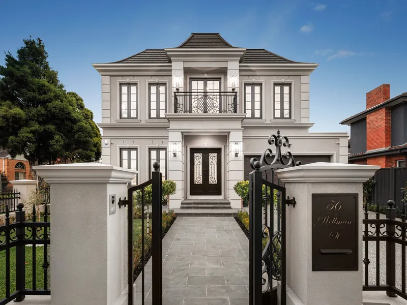 Exquisite Corner French Provincial Masterpiece with Mountain View