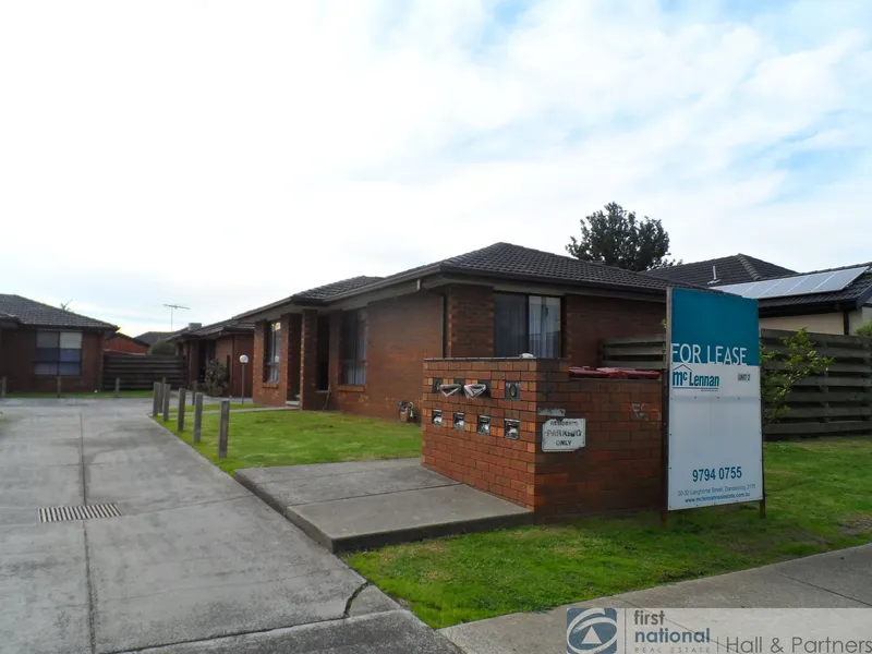 Well Maintained Unit!