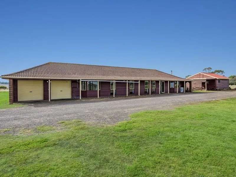 THREE BEDROOM HOME ON FIVE ACRES