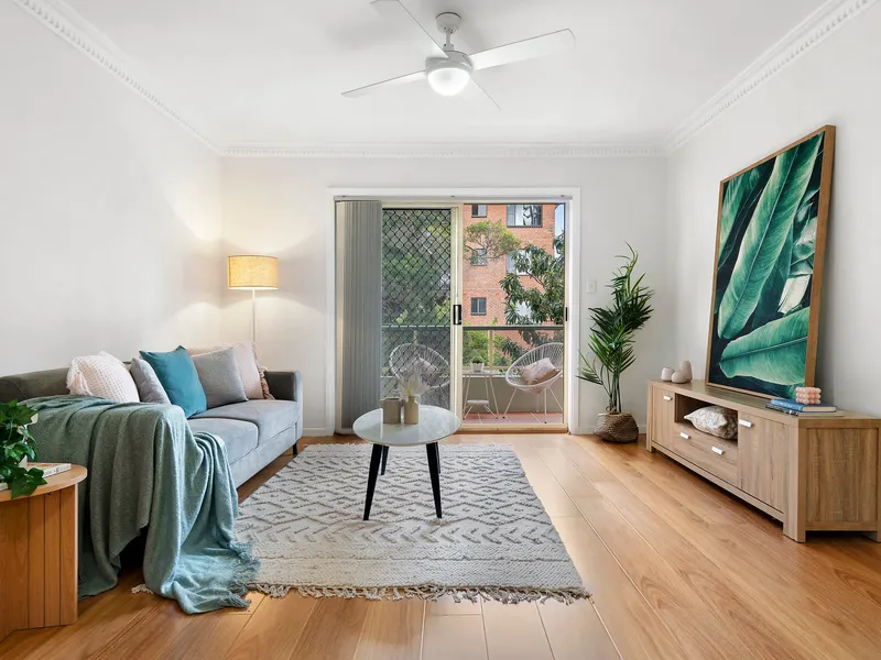 Exquisitely Renovated Double Brick Apartment: Two Bedrooms, Lock Up Garage, 3-Minute Walk To Carlton Shops, Train, Parks & Minutes To Quality Schools.