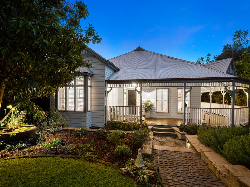 Modern Contemporary Living with Federation Facade