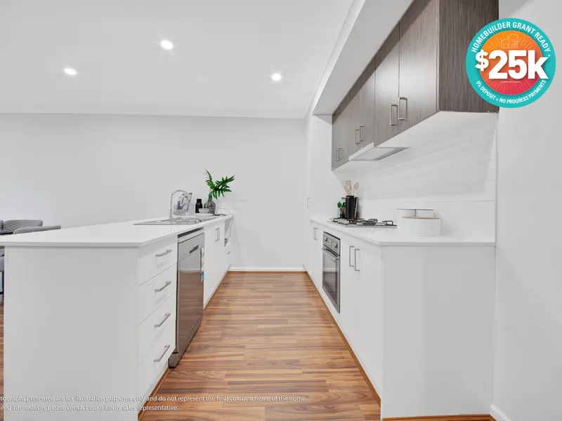 Construction starts in January 2020! Buy now and get your $25,000 HomeBuilder Grant. Located in the beautiful Acacia community