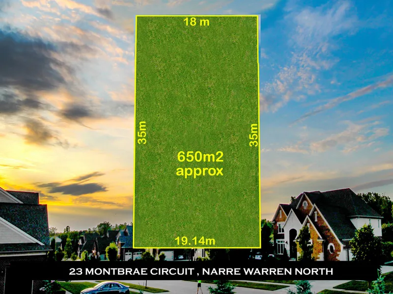 BUILD YOUR DREAM HOME WITH STUNNING VIEWS!