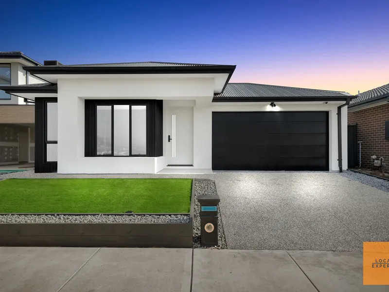 A brand new home with endless reserve views!!!