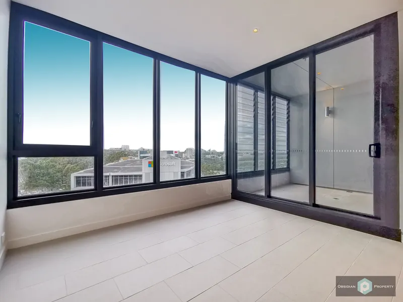 Stunning City Views from this 'Ryde Garden' 1 Bed plus Study Apartment