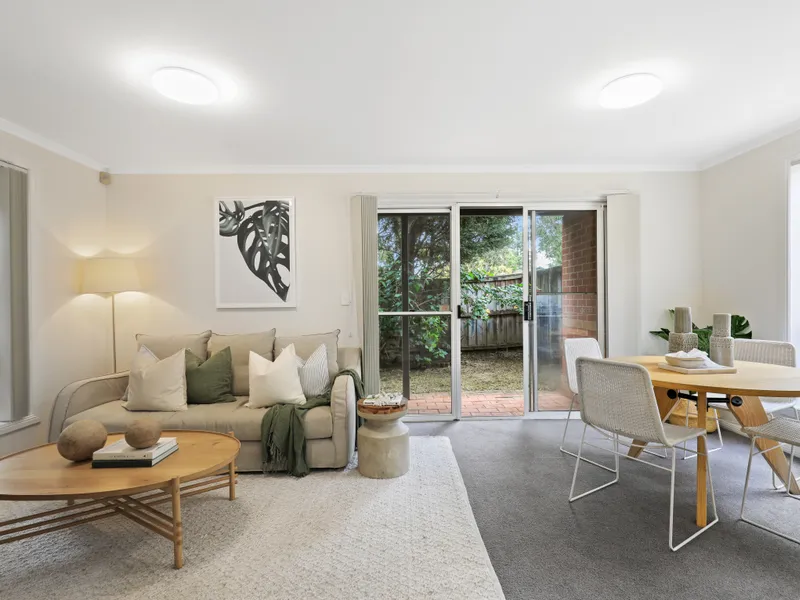 Boutique parkside townhome with a botanical vibe