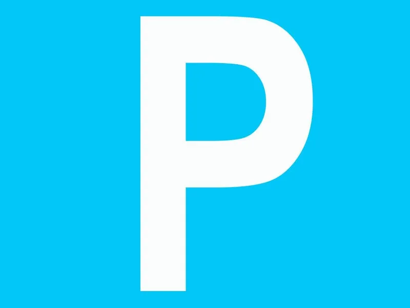 Conveniently located car space...