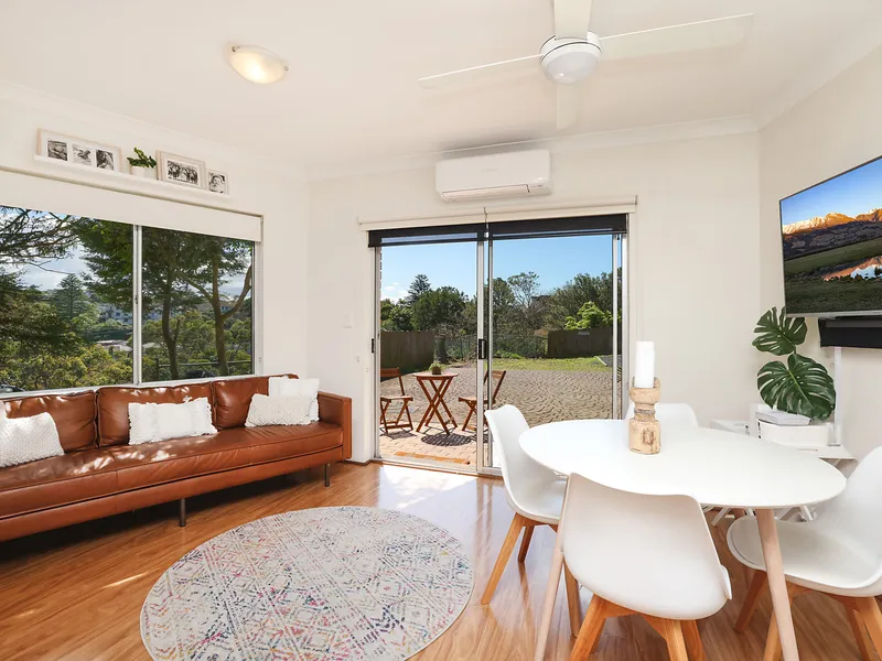 Stylish sun drenched sanctuary