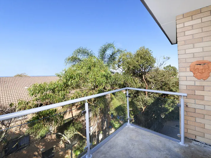 Capturing views over the ocean from its private top floor setting.