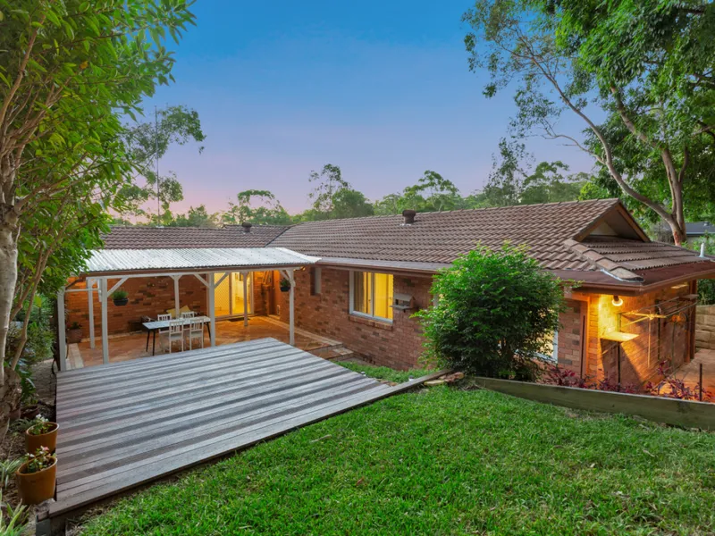 Expansive family entertainer in a serene walk-to-rail location 