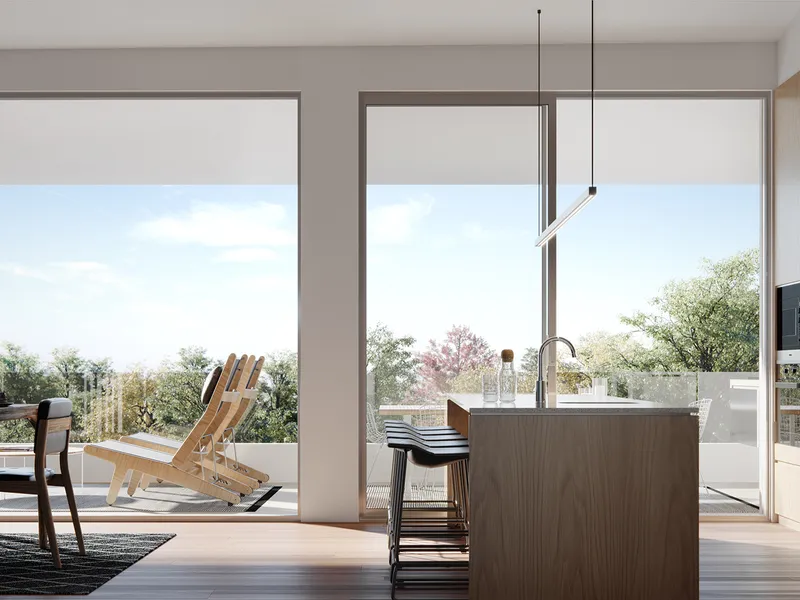 Stunning Penthouse Design Featuring Multipurpose Room & Spectacular Views