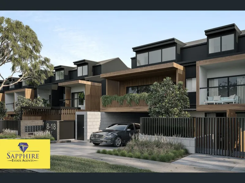 BRAND NEW, NORTH FACING, PRIME LOCATION Luxury Townhouses Heart of Asquith