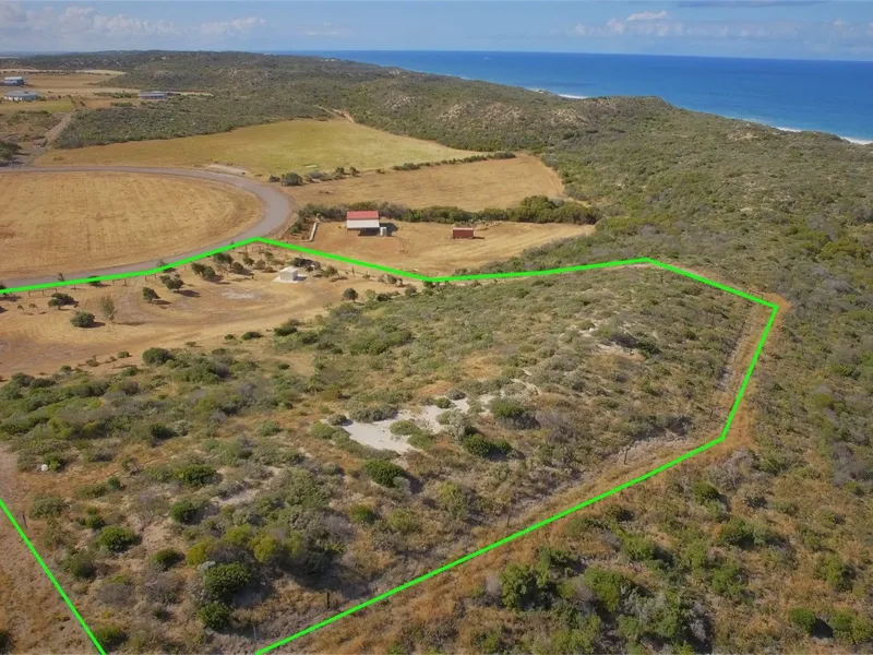 Developed acreage with ocean views