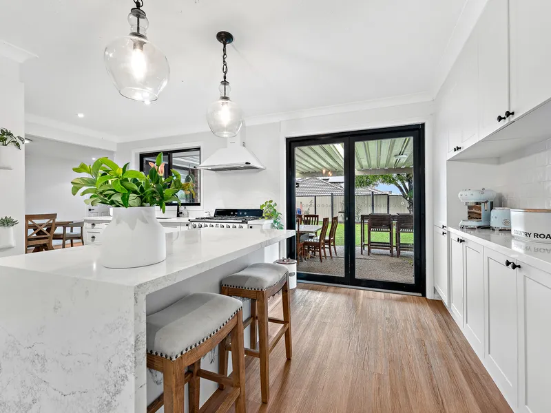 Stylish, upmarket renovation. Desirable north - south aspect. Walk to city buses & shopping centre.