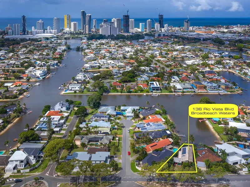 East To Water With Sky Line Views