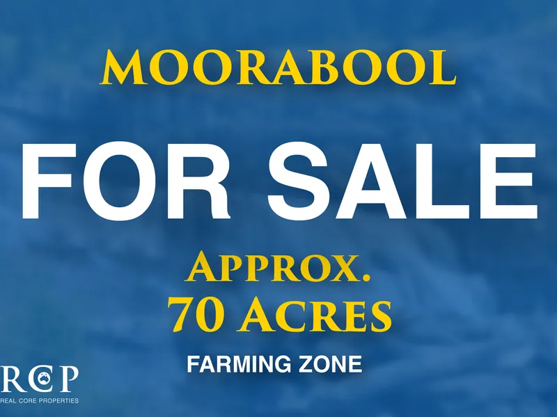 Rare opportunity to secure a large farming parcel !