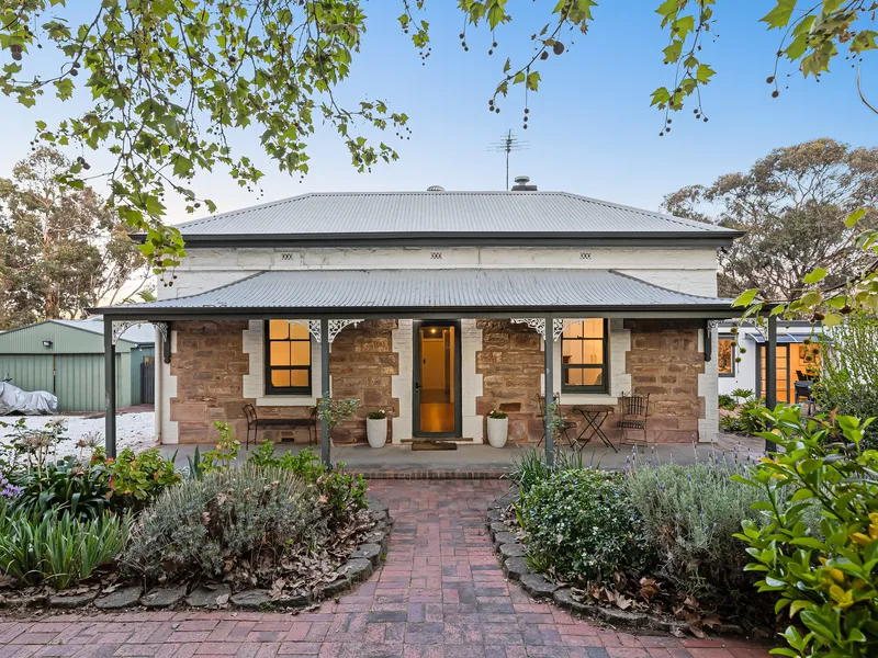 C1890 villa with a family-ready extension and a corner front row seat to Mount Barker's best…