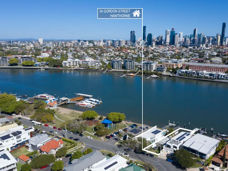 Water frontage, city views and a rare River Avenues opportunity!
