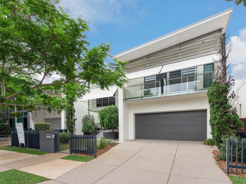 Stunning Architect-Designed Family Home with Private Oasis in Prime New Farm Location