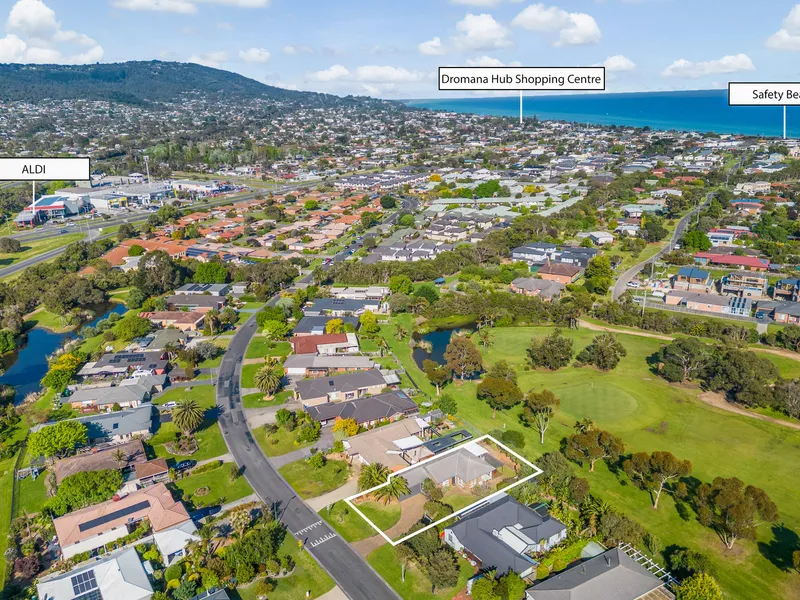 Walk to the Beach and live on the Golf course