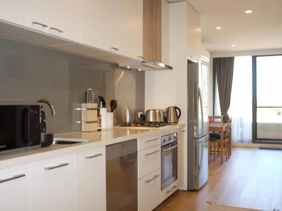 PARTLY FURNISHED LIGHT AND BRIGHT NEAR NEW MODERN ONE BEDROOM APARTMENT