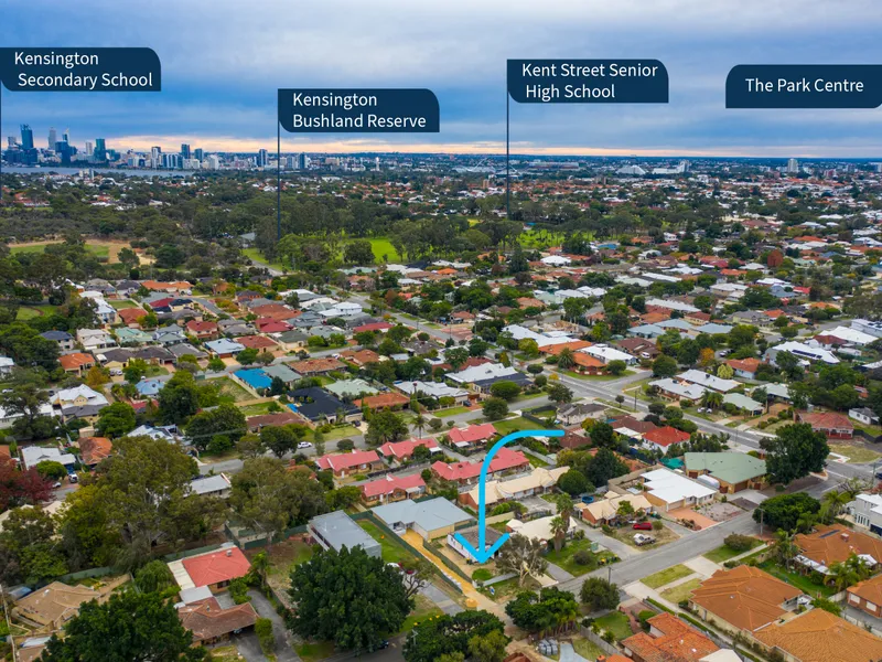 Opportunity knocks but once to secure your East Vic Park block.