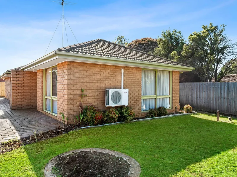 Nestled in a quiet location