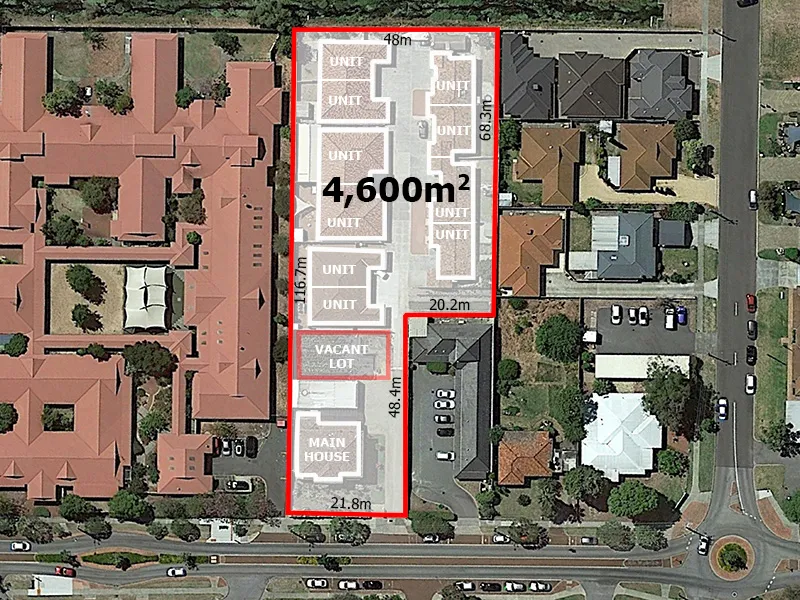 INVESTORS ALERT - 4601SQM ON OFFER WITH 10 UNITS + MAIN HOUSE