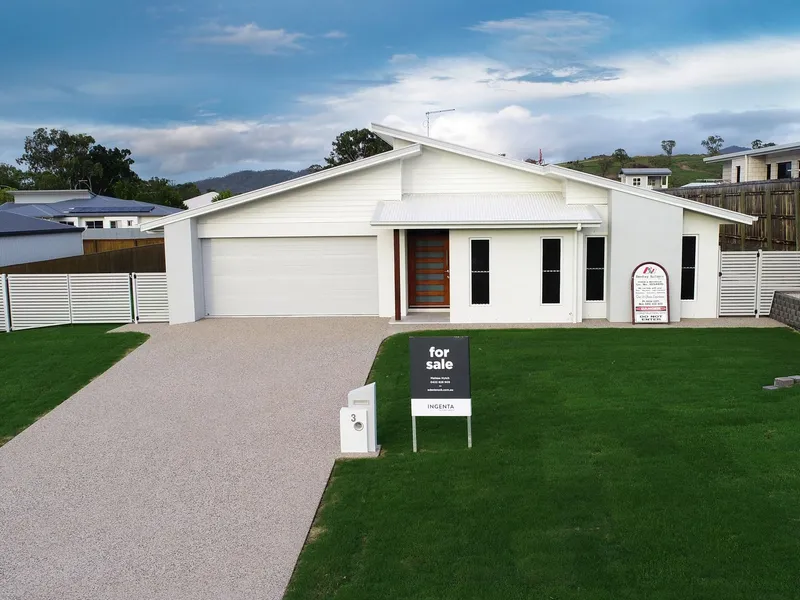 Brand new home with immaculate street appeal 