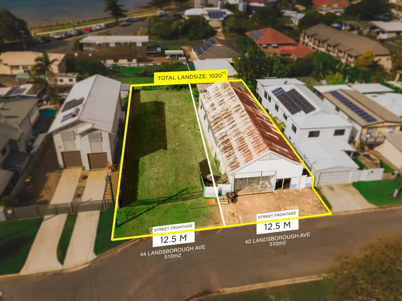 Location, location, location! 1020sqm metres to the beach - DA or Dream home approved!!