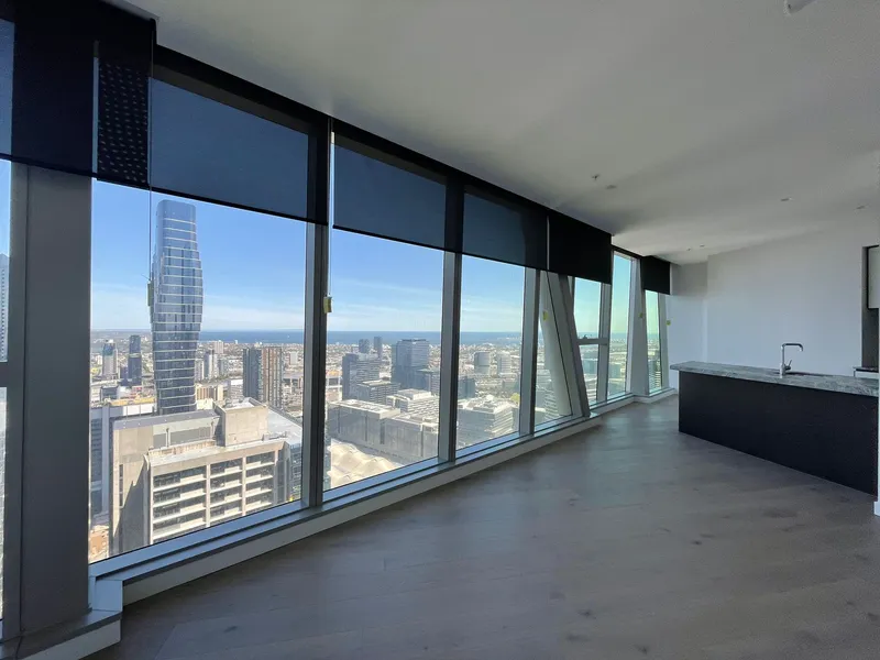 Living with skyline views in Melbourne CBD.
